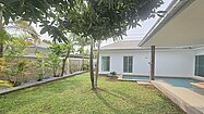 Along the terrace area