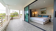 From the master bedroom right out to the inviting terrace
