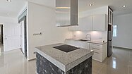 Closer look at the kitchen