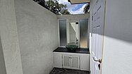 Bathroom under the sky
