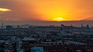 Sonnenuntergang über Pattaya