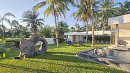 A tropical paradise