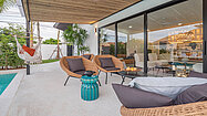 Inviting outdoor space