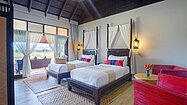 Guest-room with 2 single beds