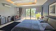 The bedrooms offer nice views