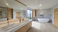 Beautiful and spacious - the bathrooms