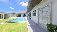 The outdoor-shower area