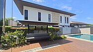 Shaded outdoor space