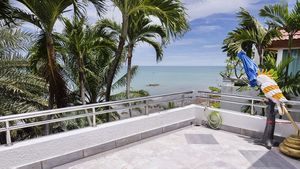 4 out of the 5 terraces offer beautiful sea views