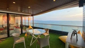 A beautiful space for al-fresco dining