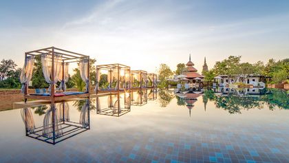 A gorgeous place to be - the 25m chlorine-free main-pool