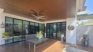 A lovely covered terrace A lovely covered terrace