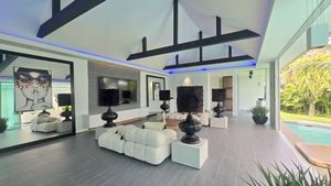 A lovely flow between the in- and the outdoors A lovely flow between the in- and the outdoors