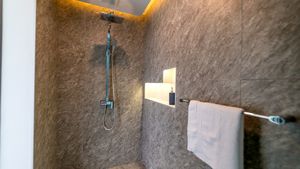 A lovely indoor shower