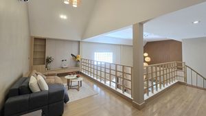 A noble gallery on the upper floor