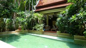 A tropical oasis