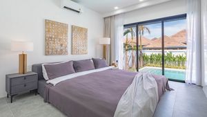 All 5 bedrooms offer direct outdoor access