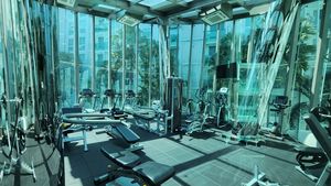 An impressive gym