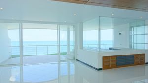 Another angle of the living-area
