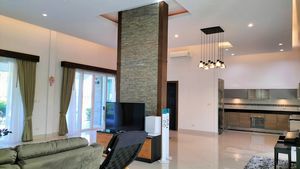 Another angle of the living-area
