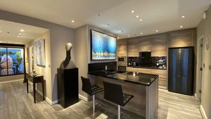 Another angle of this well-equipped kitchen
