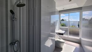 Bathroom with a view