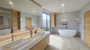 Beautiful and spacious - the bathrooms