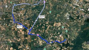 Distance to St Andrews Green Valley school