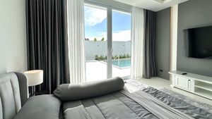 Enjoy outdoor views or watch a movie