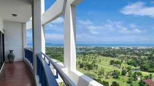 Enjoy two huge balconies wrapped around the condo