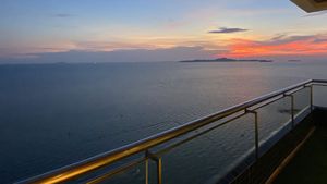 Enjoying the sunsets ...