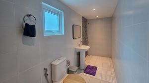 Four bedrooms all have their en-suite bathrooms