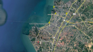 From Wong-Amart to Jomtien Beach - the plots location