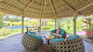 Get together at a shaded place