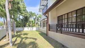 Green space for outdoor games and relaxation
