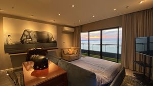 Just part of the master-bedroom suite