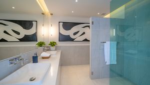 Just part of the master bathroom