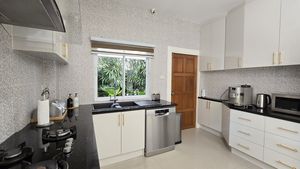 Kitchen with dishwasher, oven and more
