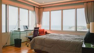 Lavish bedrooms with unbeatable views