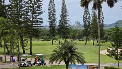 Living within a park like golf course