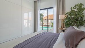 Lovely built-in wardrobes