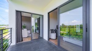 Lovely views on the balconies