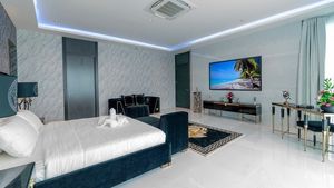 Most of the bedrooms are ultra luxurious suites