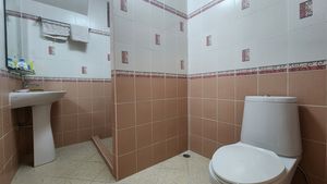 One of four bathrooms