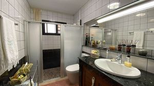 One of two modern bathrooms