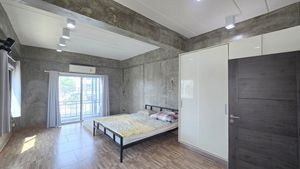 Spacious bedroom on the top floor