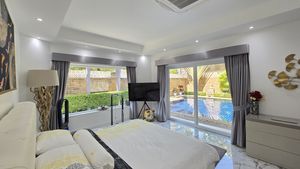 The 2nd bedroom is large and offers nice views