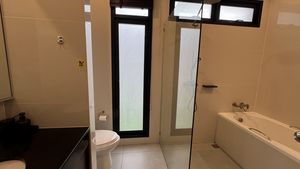 The bathrooms are top modern The bathrooms are top modern