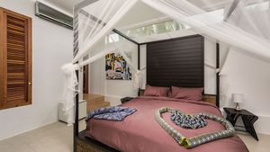 The bedroom on the ground-floor