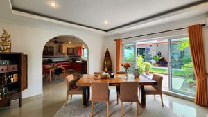 The dining-area with a look toward the main kitchen